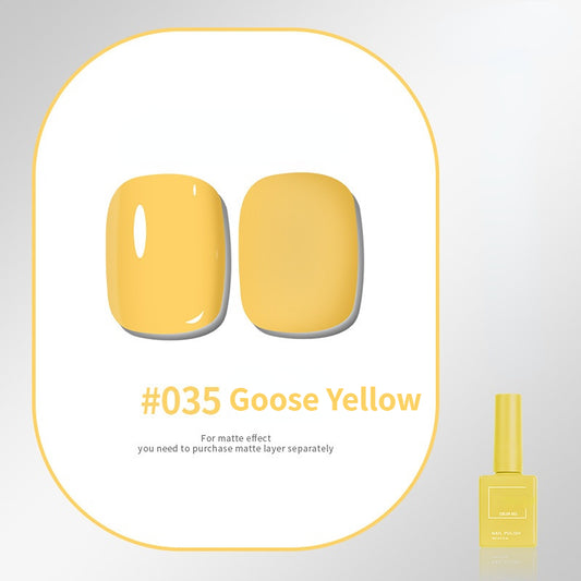15ml Goose Yellow Color Gel Nail Polish