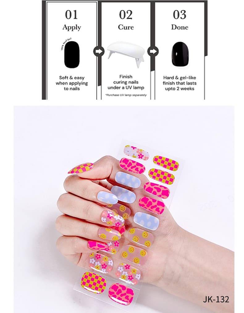 Dopamine Girl Semi Cured Gel Nail Strips